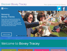 Tablet Screenshot of boveytracey.gov.uk